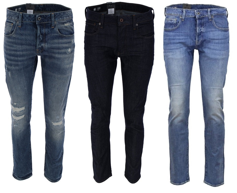 G-Star Herren Jeans 3301 Slim Fit